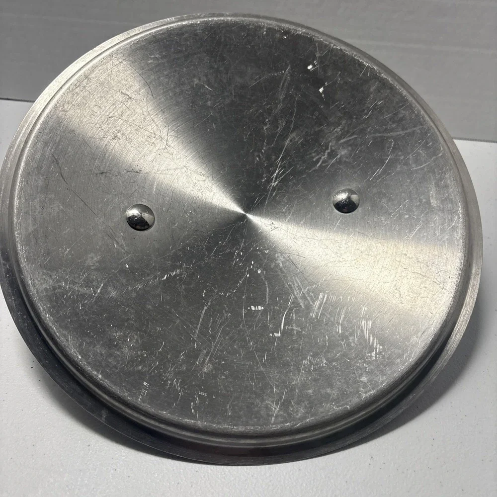 Stainless Steel Handled Replacement LID ONLY Inside Rim-9